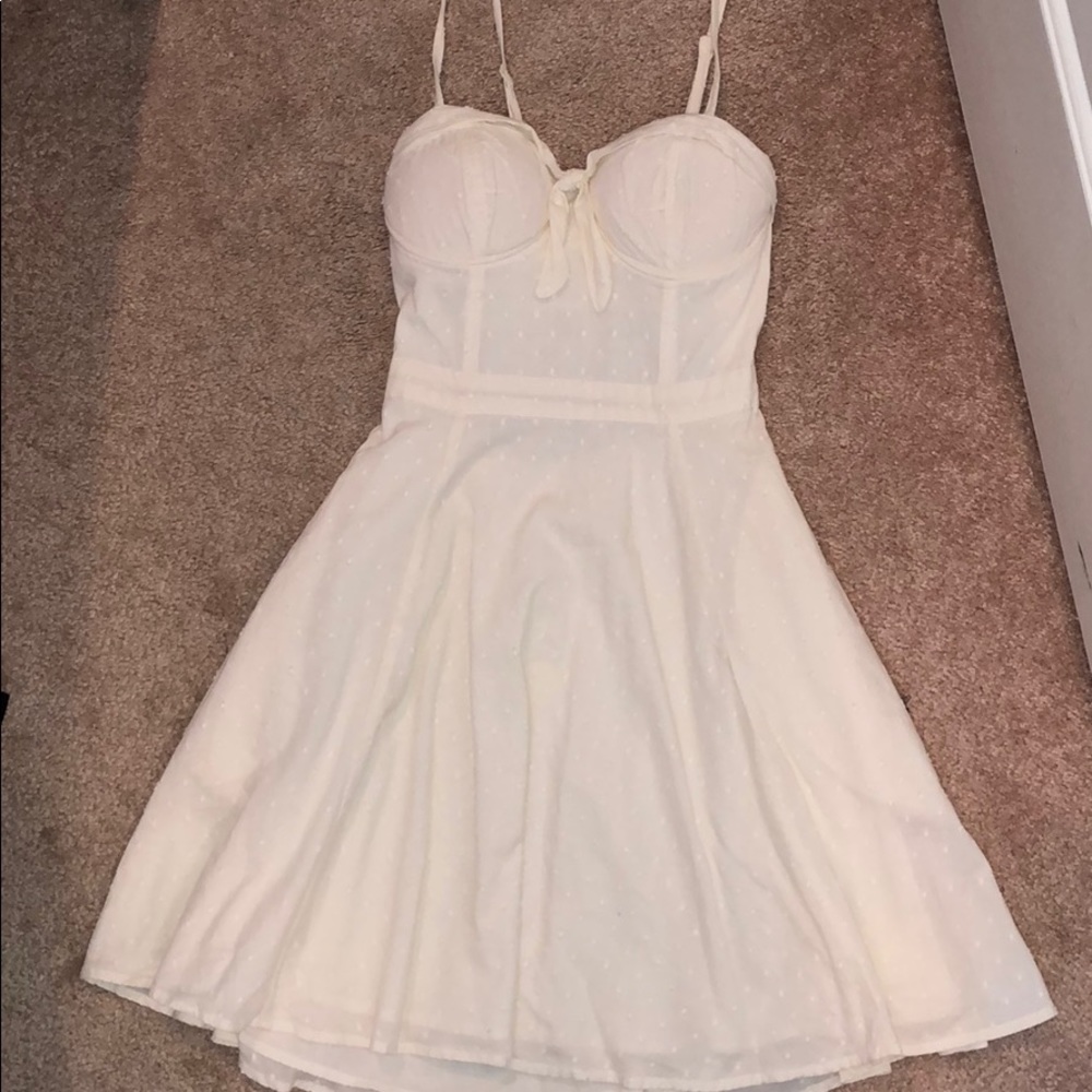 Cream dress